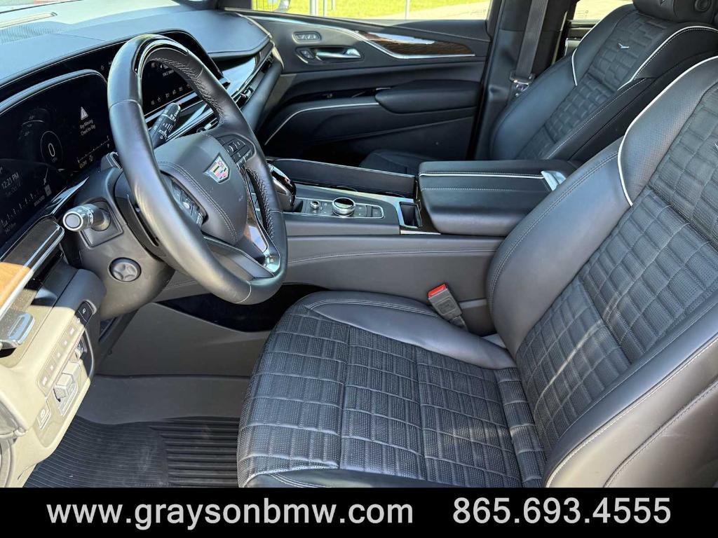 used 2024 Cadillac Escalade ESV car, priced at $91,295