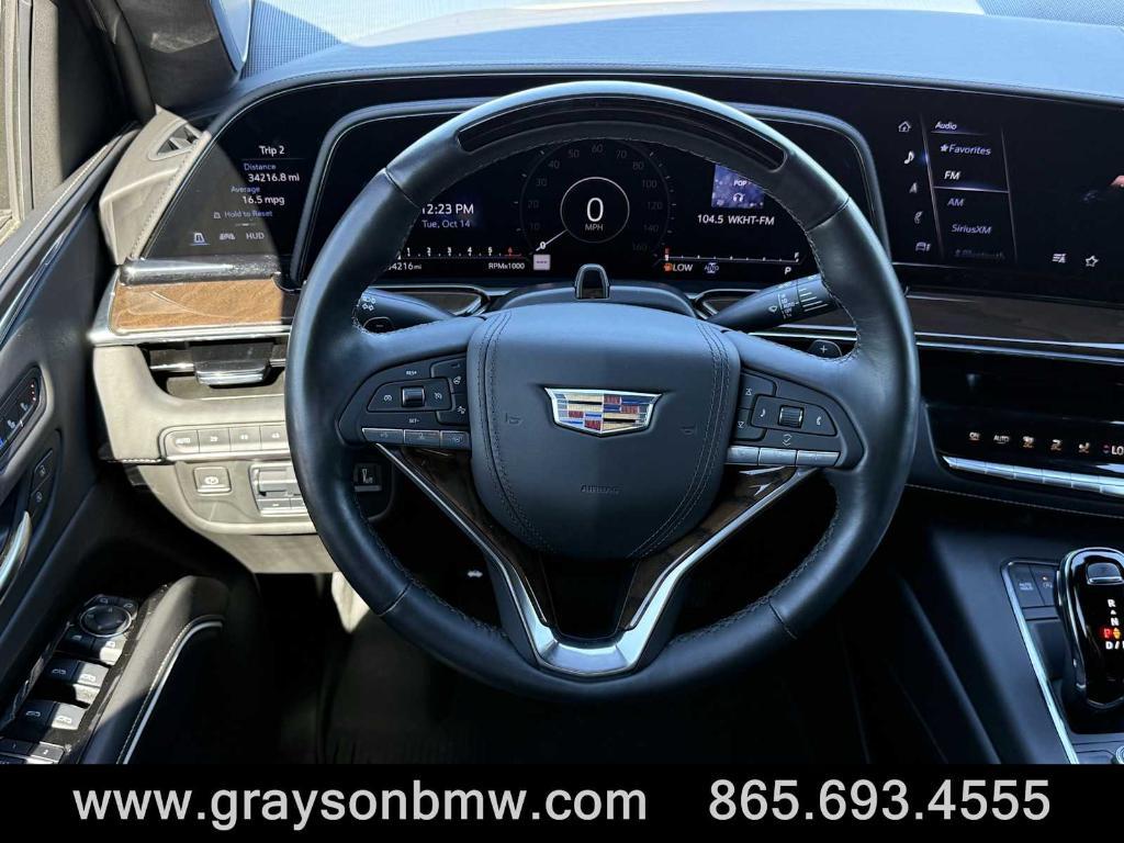 used 2024 Cadillac Escalade ESV car, priced at $91,295
