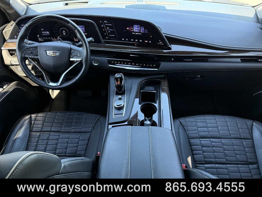 used 2024 Cadillac Escalade ESV car, priced at $91,295