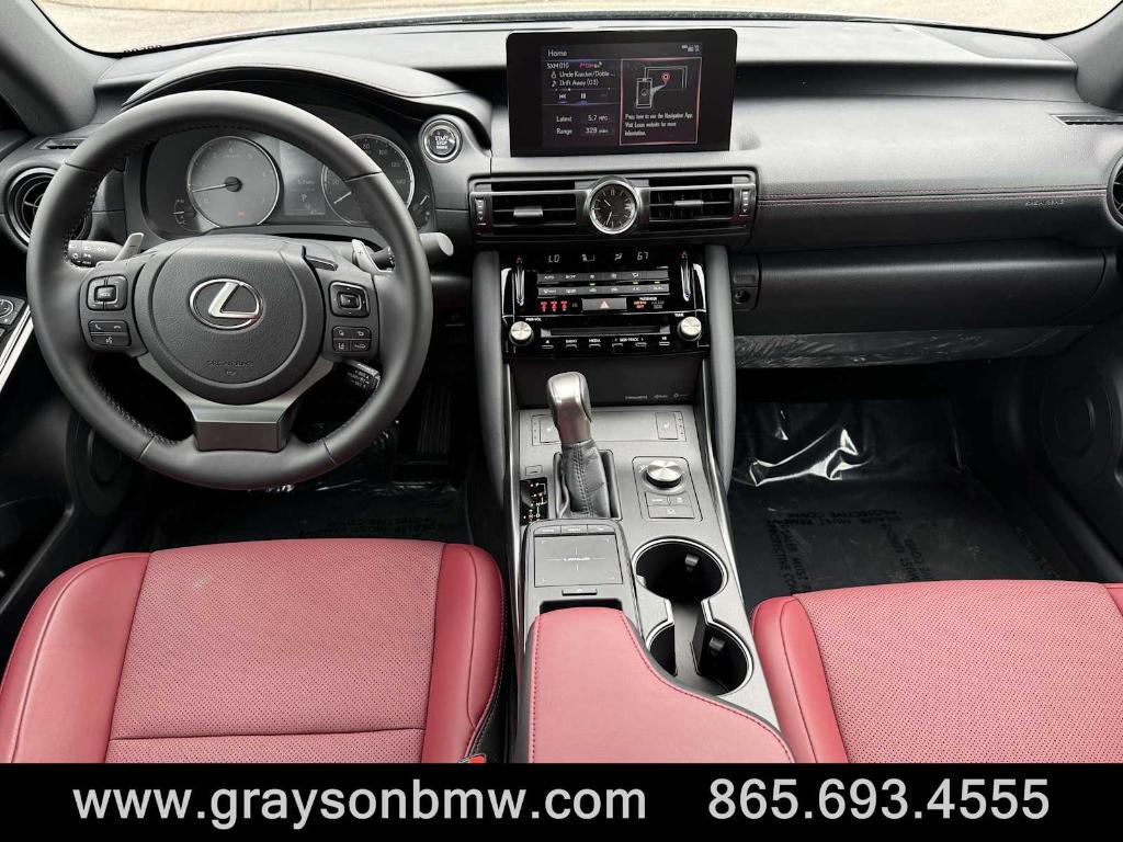 used 2024 Lexus IS 350 car, priced at $47,995