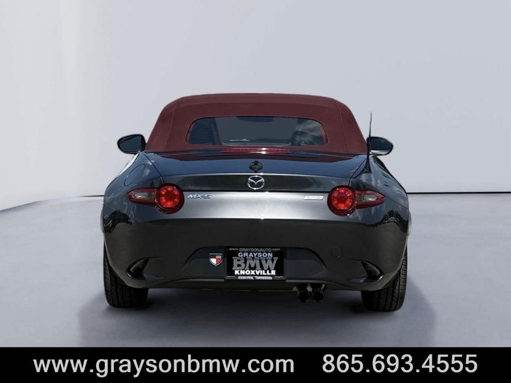 used 2018 Mazda MX-5 Miata car, priced at $23,900