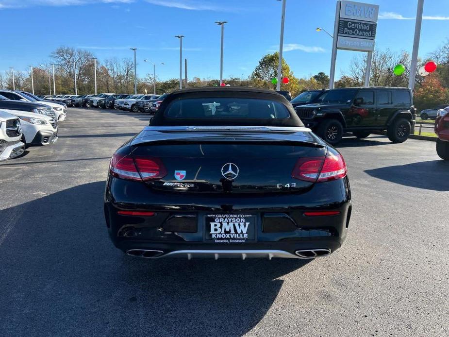 used 2017 Mercedes-Benz AMG C 43 car, priced at $33,995