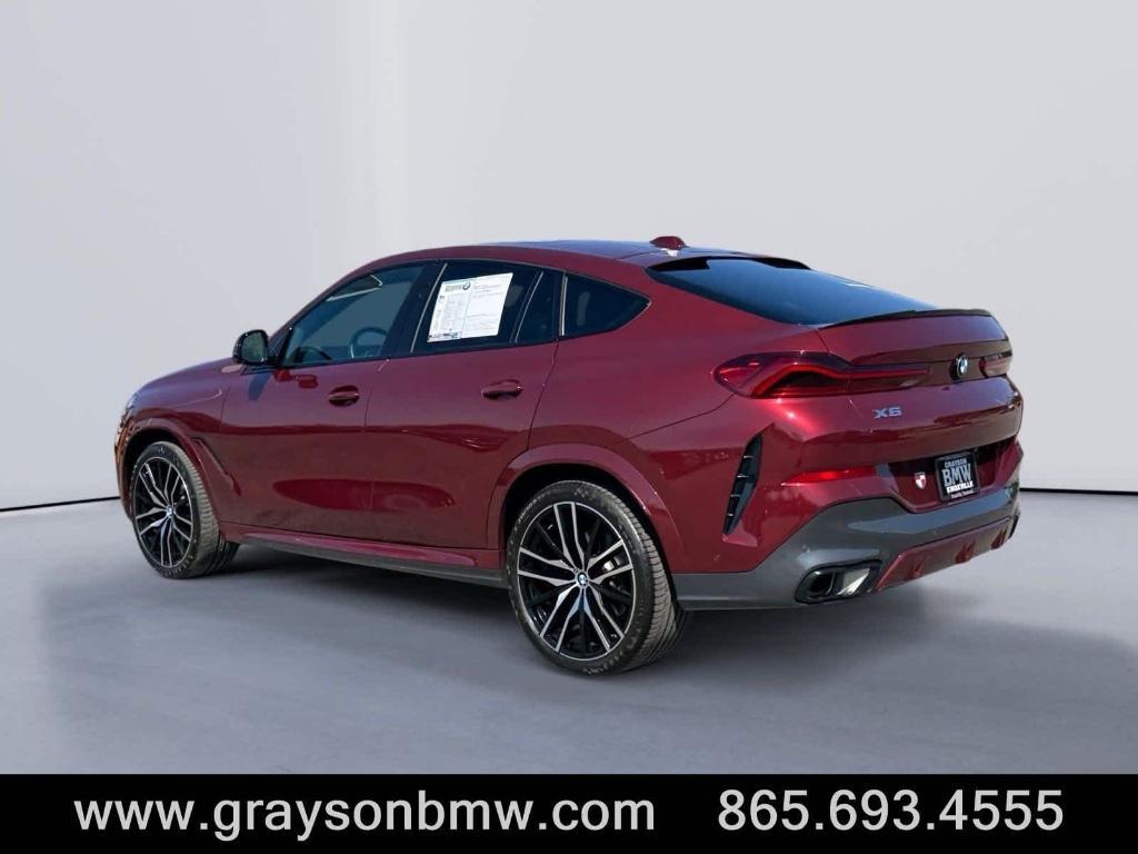 used 2024 BMW X6 car, priced at $76,995