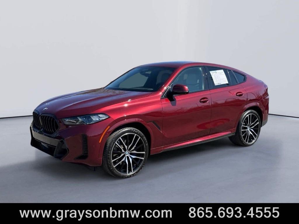 used 2024 BMW X6 car, priced at $76,995