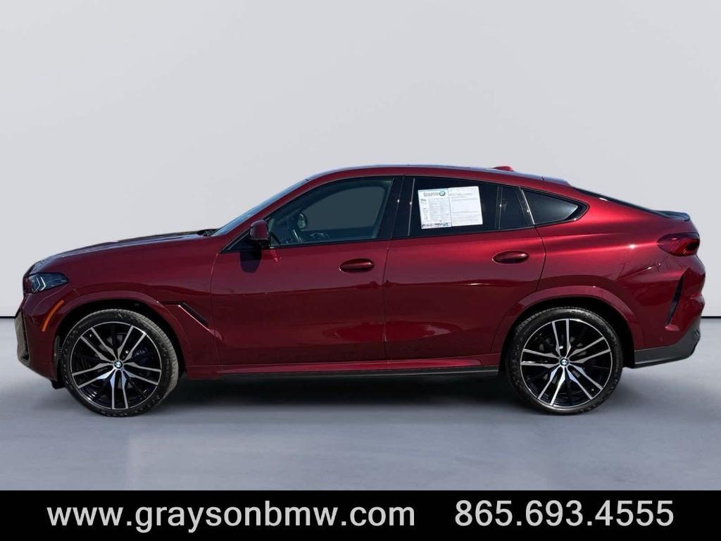 used 2024 BMW X6 car, priced at $76,995