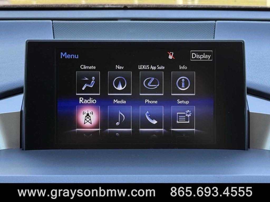 used 2017 Lexus NX 200t car, priced at $20,111