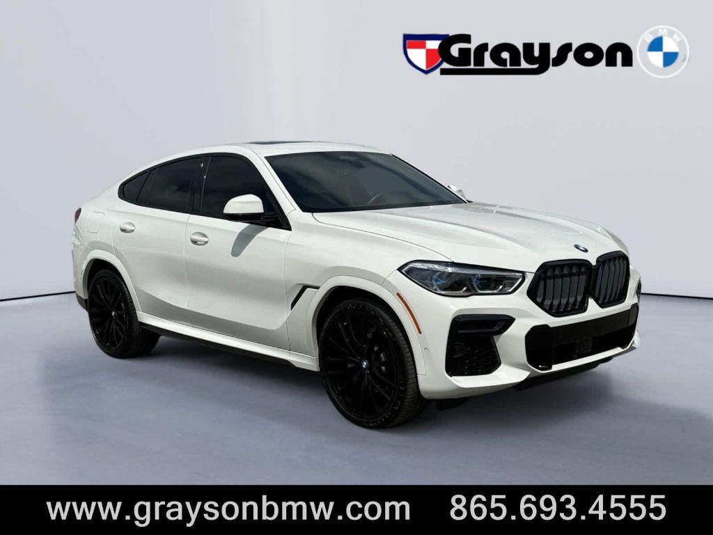 used 2022 BMW X6 car, priced at $66,995
