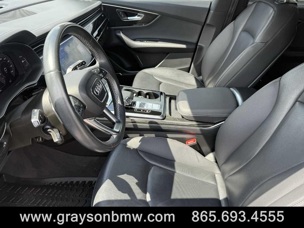 used 2021 Audi Q8 car, priced at $37,228
