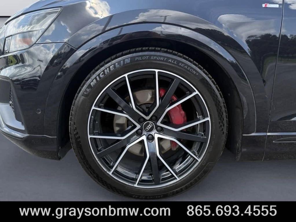 used 2021 Audi Q8 car, priced at $37,228