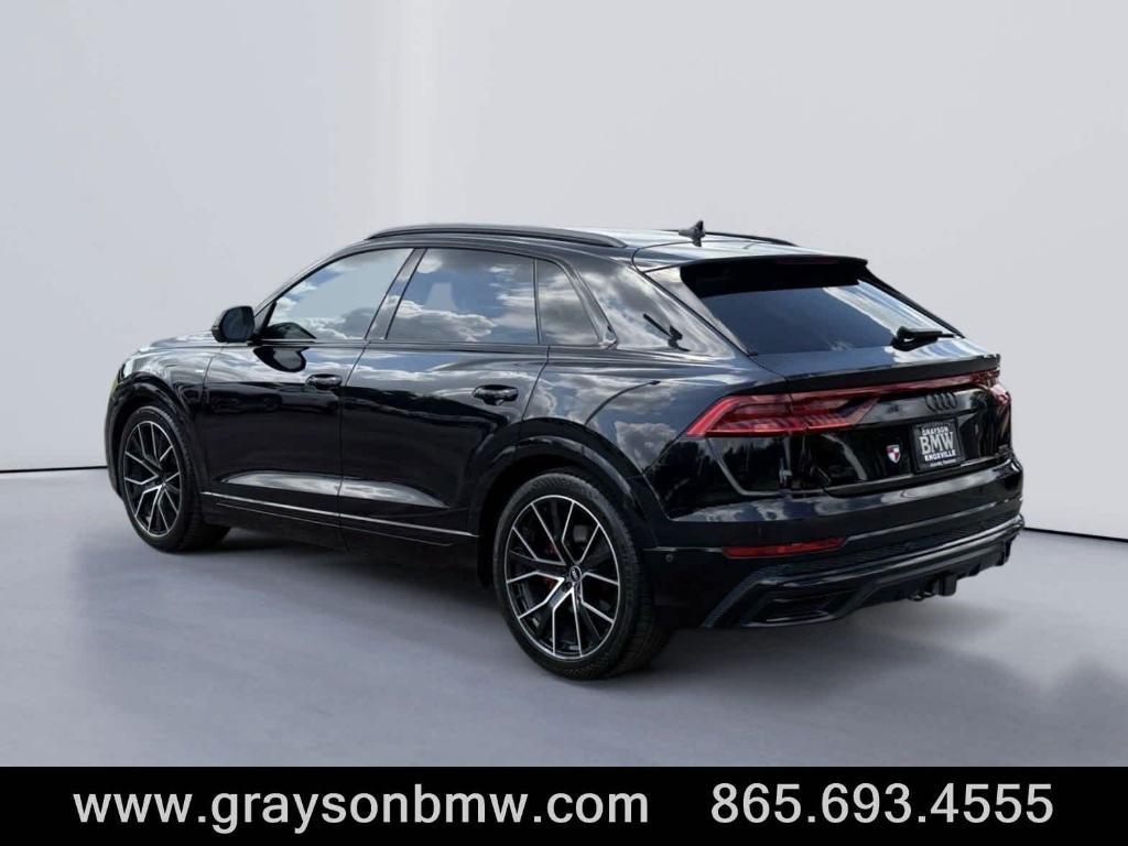 used 2021 Audi Q8 car, priced at $37,228