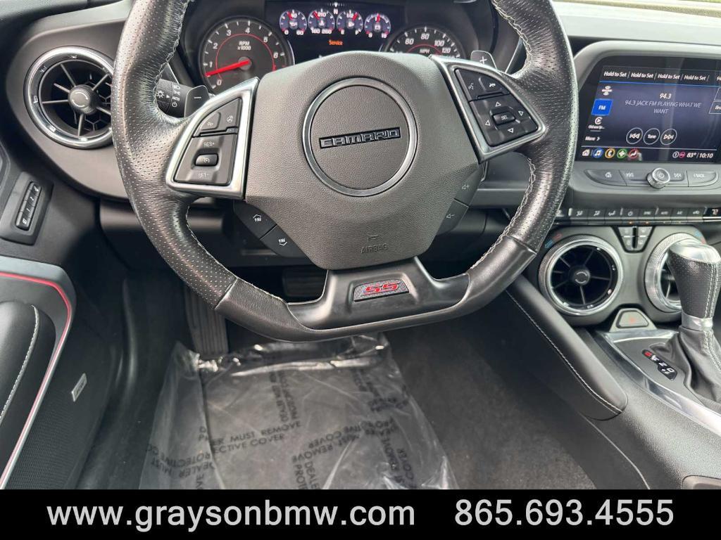 used 2021 Chevrolet Camaro car, priced at $44,995