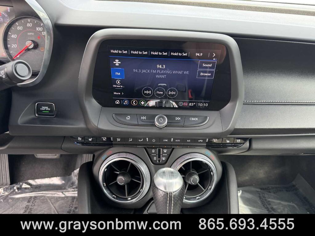 used 2021 Chevrolet Camaro car, priced at $44,995