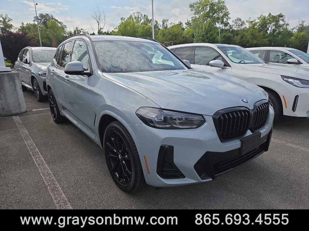 used 2024 BMW X3 car, priced at $48,995