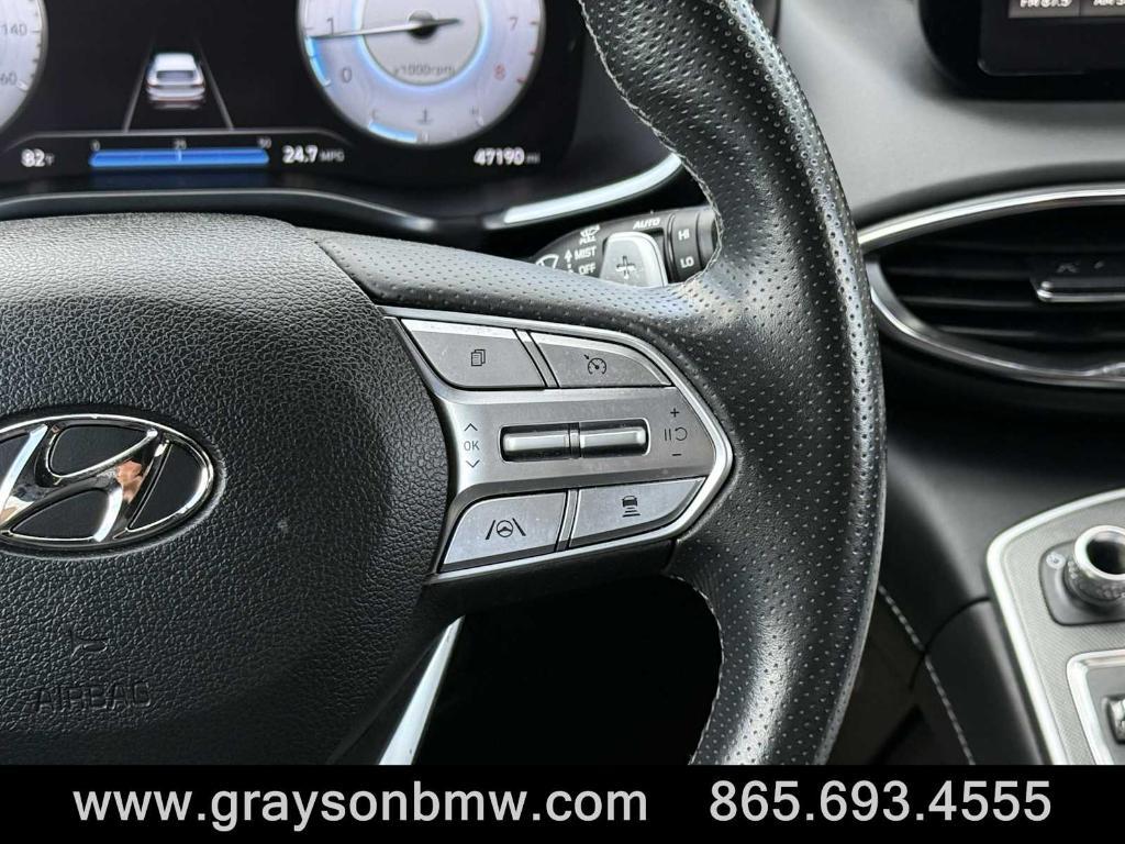 used 2022 Hyundai Santa Fe car, priced at $28,499