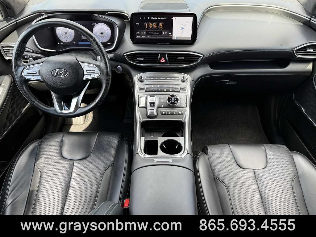 used 2022 Hyundai Santa Fe car, priced at $28,499