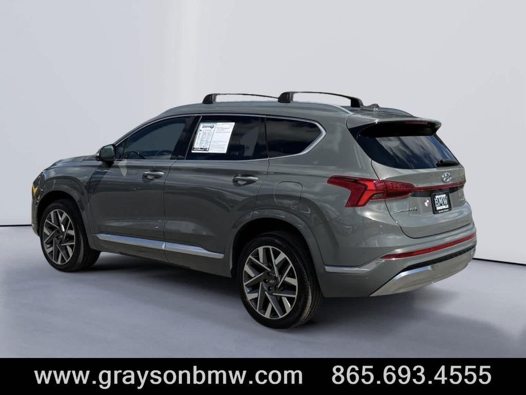 used 2022 Hyundai Santa Fe car, priced at $28,499