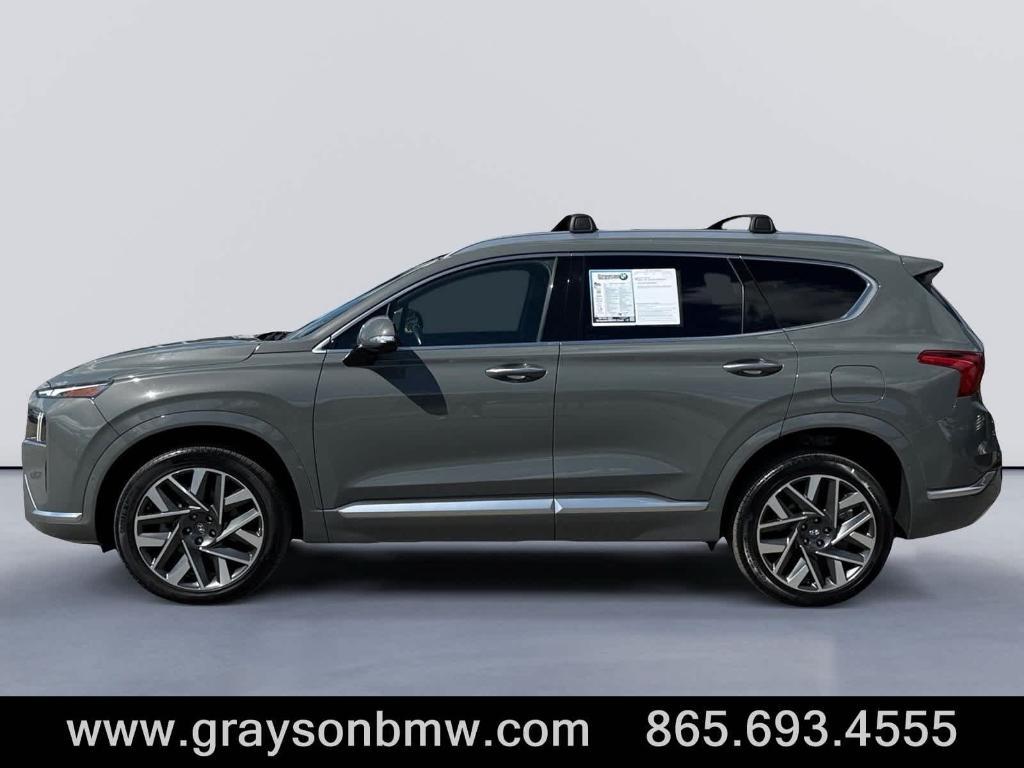 used 2022 Hyundai Santa Fe car, priced at $28,499