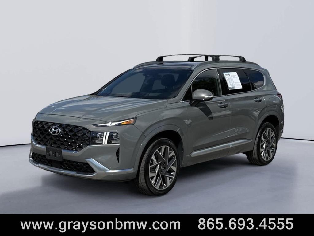 used 2022 Hyundai Santa Fe car, priced at $28,499