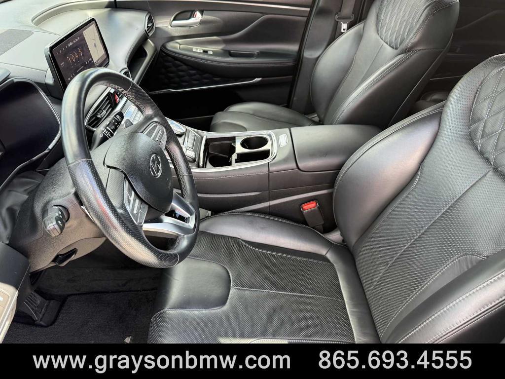 used 2022 Hyundai Santa Fe car, priced at $28,499