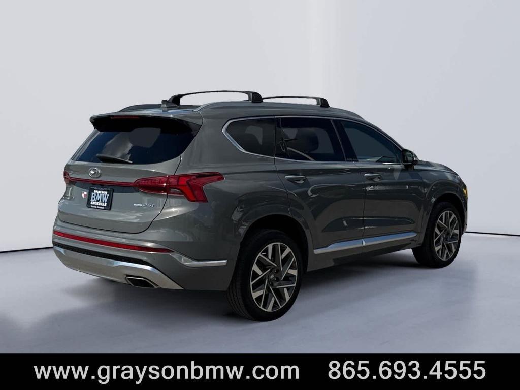 used 2022 Hyundai Santa Fe car, priced at $28,499