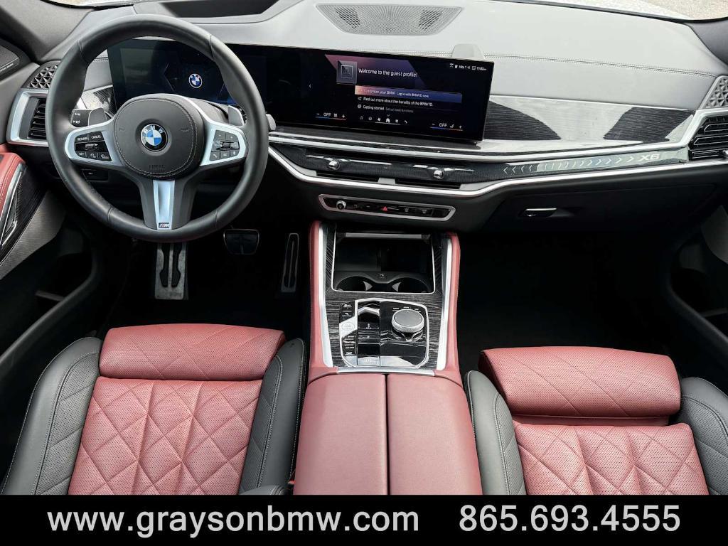 used 2024 BMW X6 car, priced at $69,823