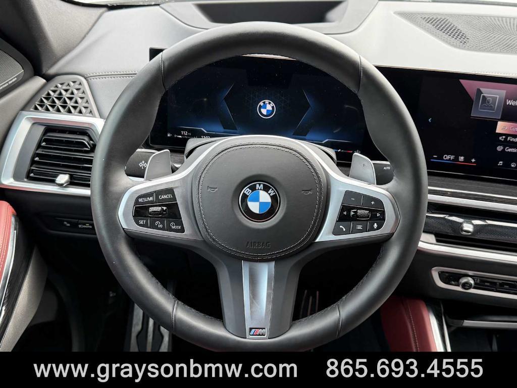 used 2024 BMW X6 car, priced at $69,823