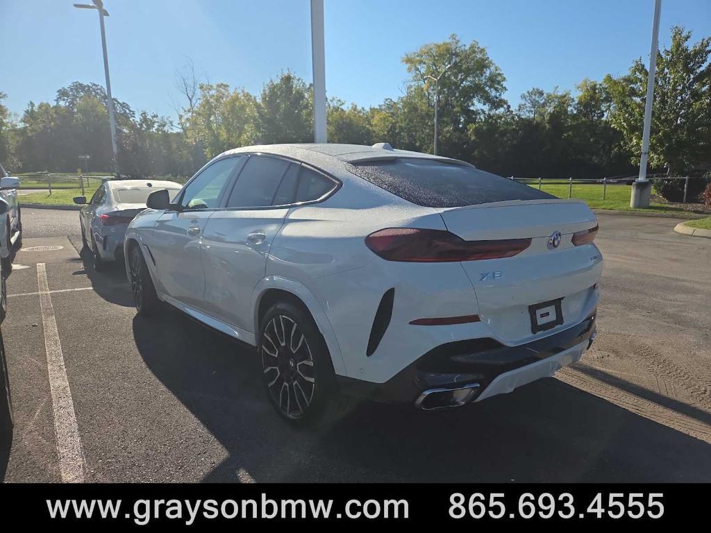 used 2024 BMW X6 car, priced at $69,823