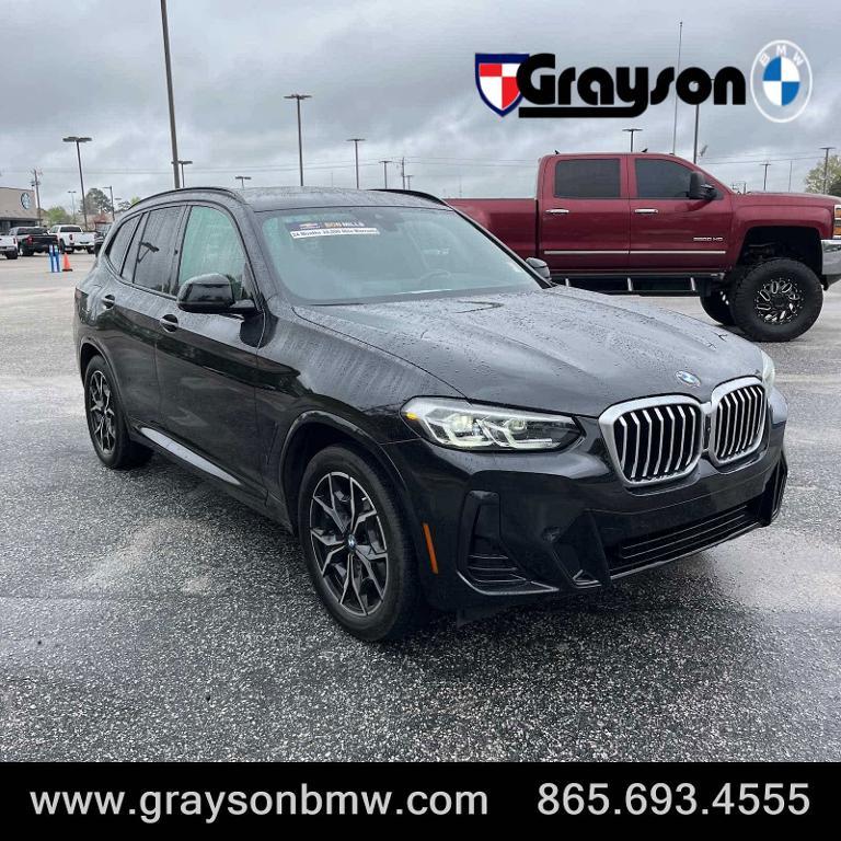 used 2023 BMW X3 car, priced at $40,995