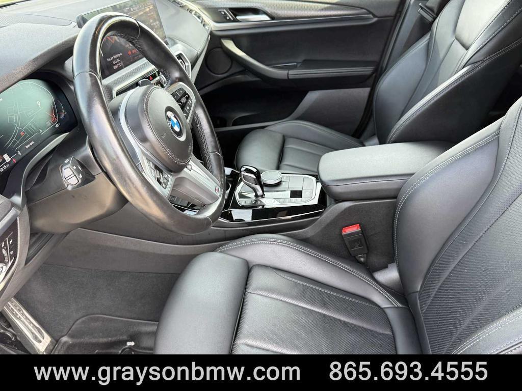 used 2023 BMW X3 car, priced at $40,995