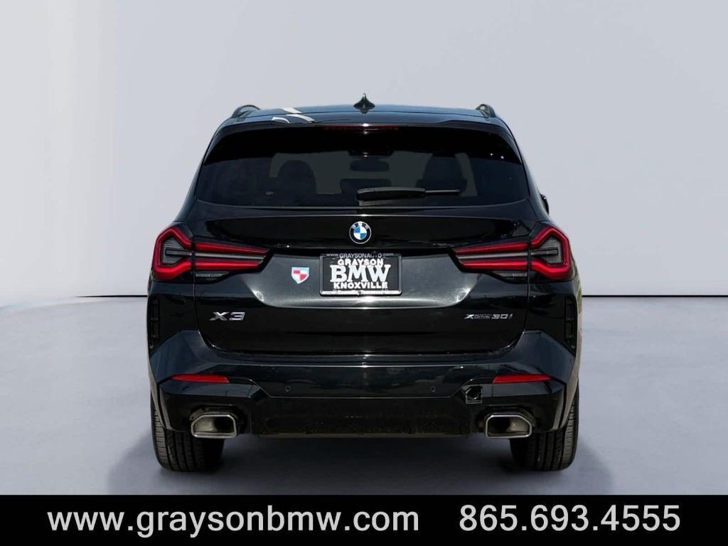 used 2023 BMW X3 car, priced at $40,995
