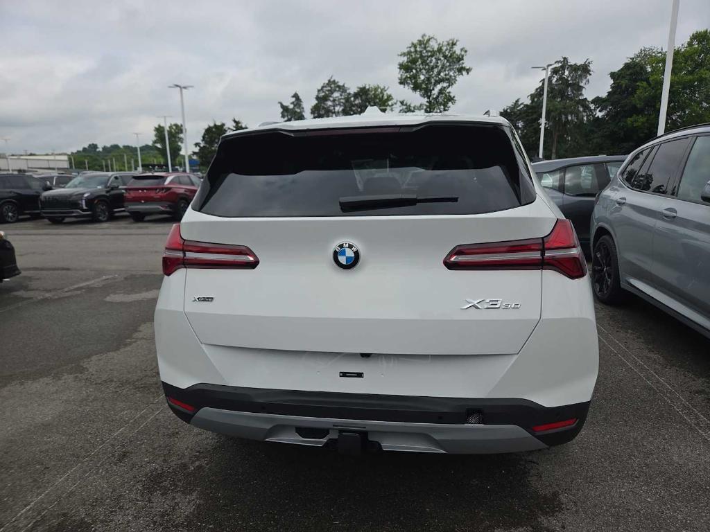 new 2025 BMW X3 car, priced at $58,475