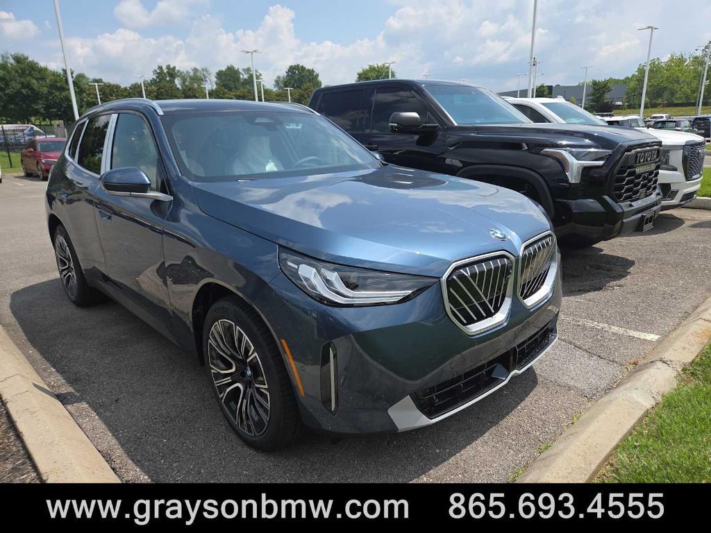 new 2025 BMW X3 car, priced at $59,000