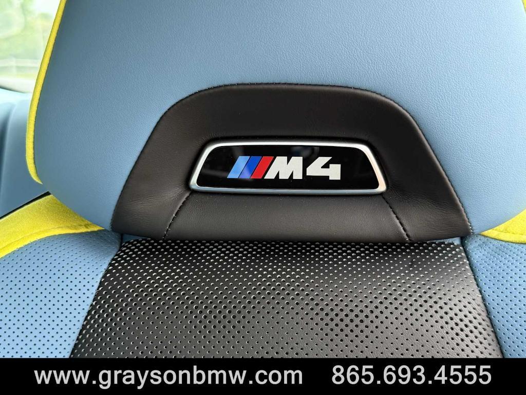 used 2024 BMW M4 car, priced at $83,407