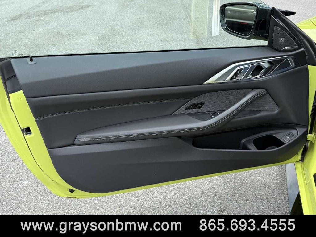 used 2024 BMW M4 car, priced at $83,407