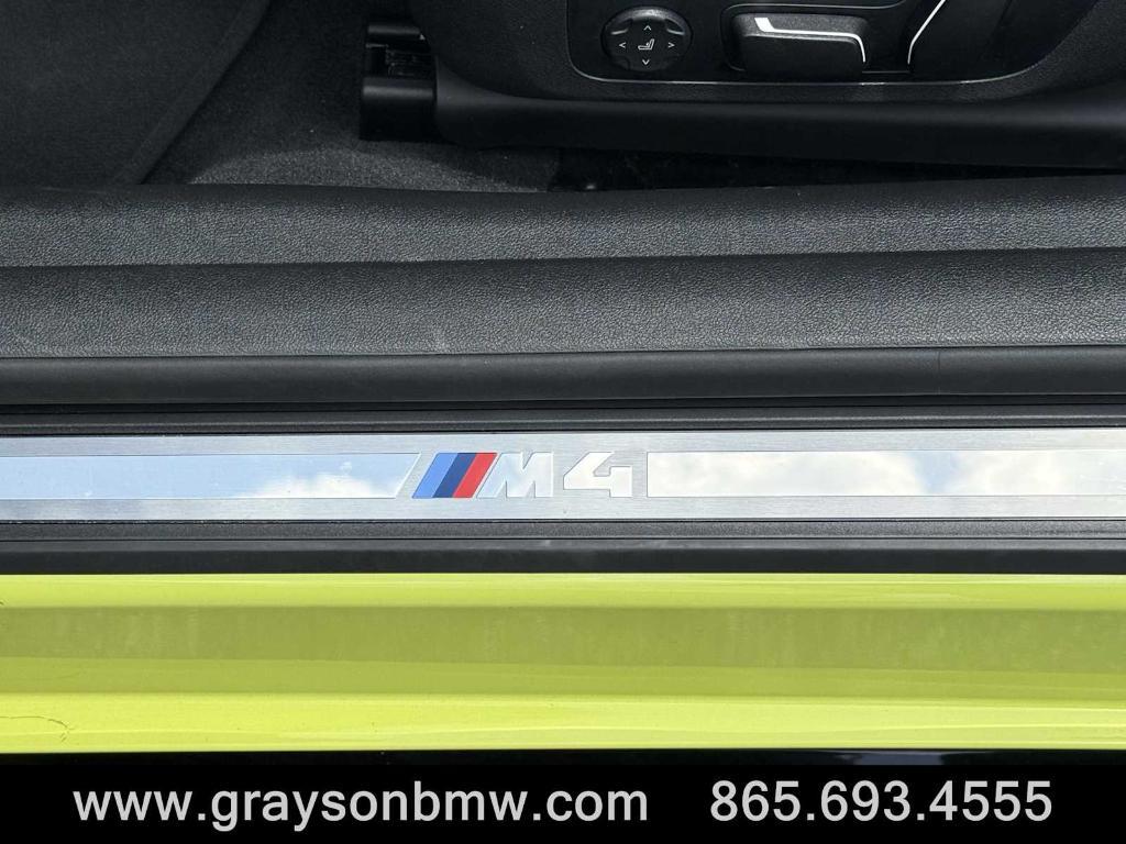 used 2024 BMW M4 car, priced at $83,407
