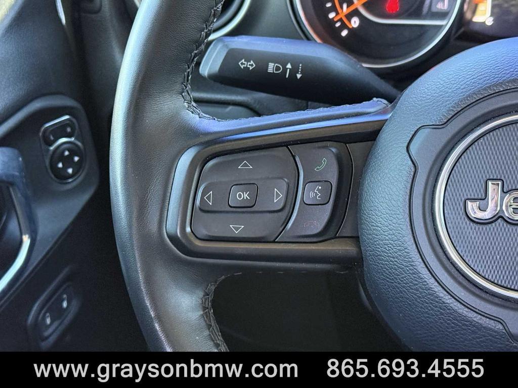 used 2021 Jeep Wrangler Unlimited car, priced at $32,768