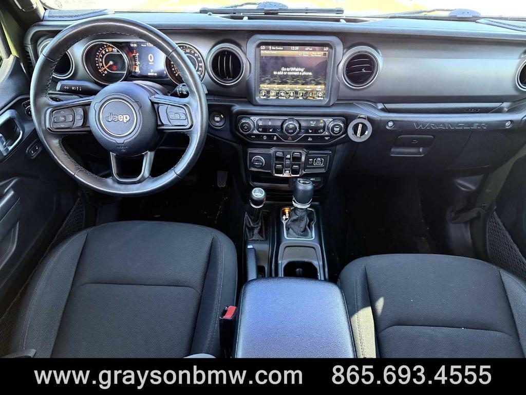 used 2021 Jeep Wrangler Unlimited car, priced at $32,768