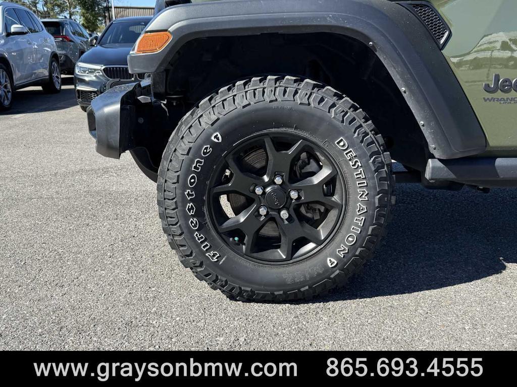 used 2021 Jeep Wrangler Unlimited car, priced at $32,768