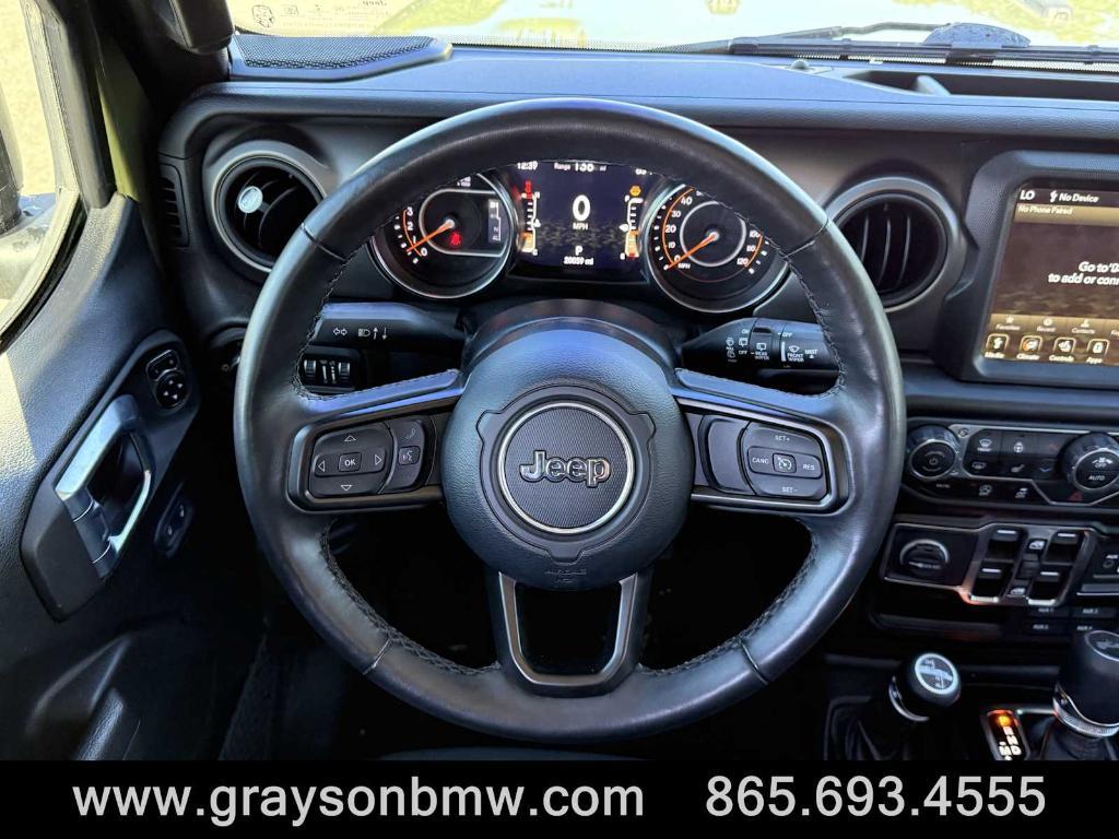 used 2021 Jeep Wrangler Unlimited car, priced at $32,768