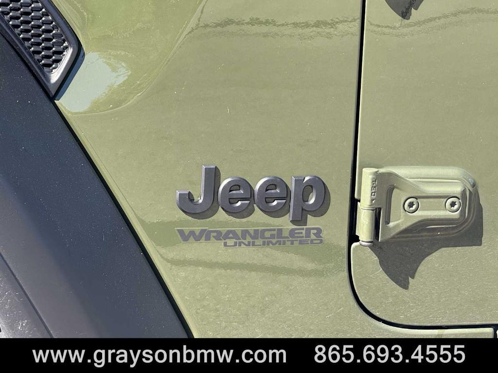 used 2021 Jeep Wrangler Unlimited car, priced at $32,768