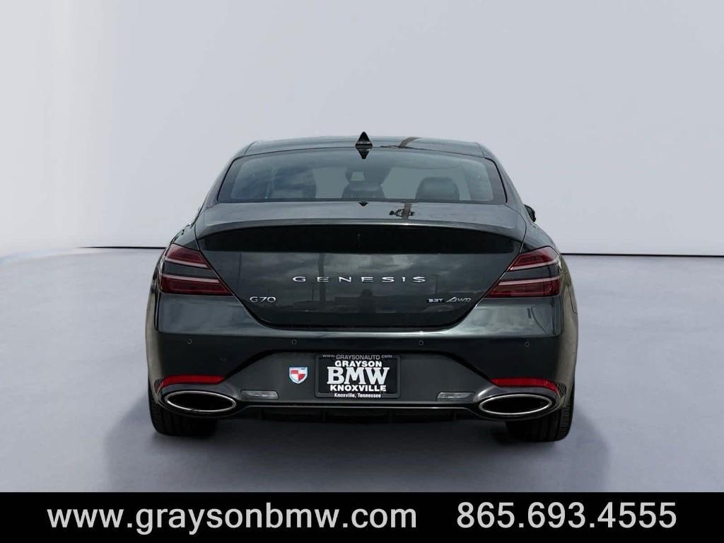 used 2022 Genesis G70 car, priced at $34,587