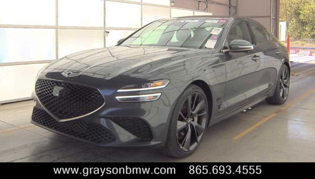 used 2022 Genesis G70 car, priced at $34,587