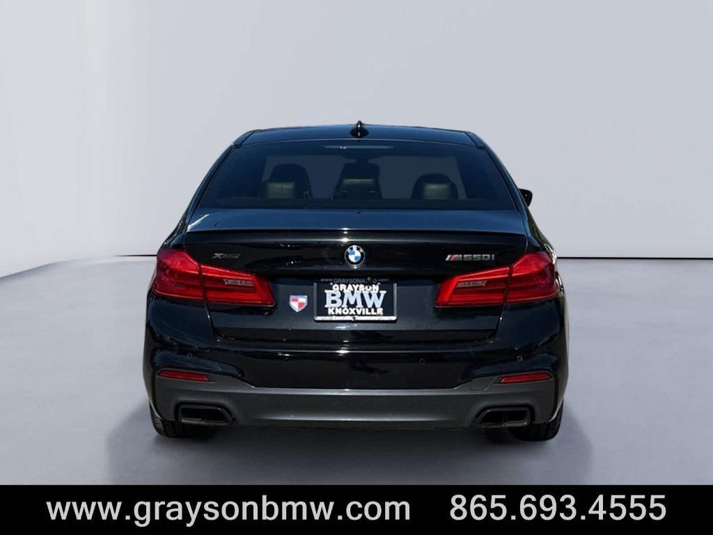 used 2018 BMW M550 car, priced at $29,768