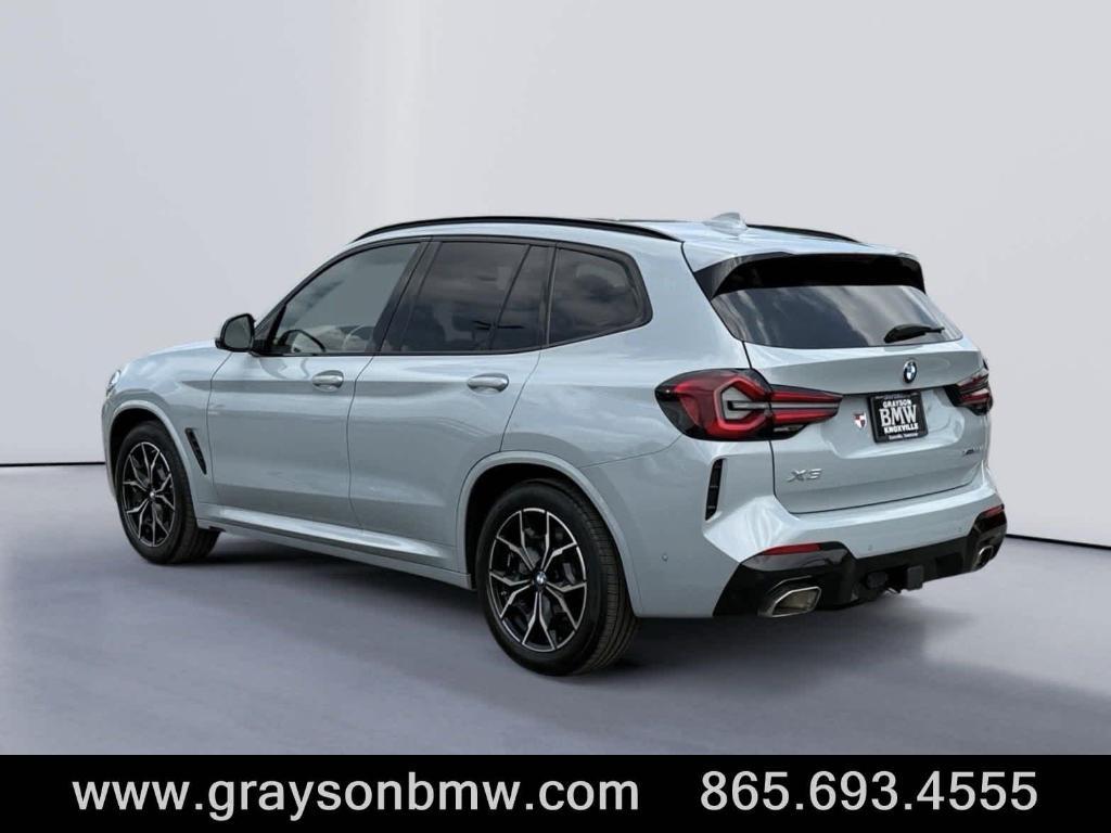 used 2024 BMW X3 car, priced at $46,995