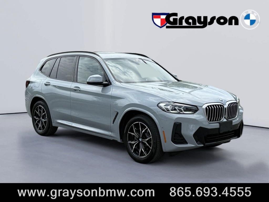 used 2024 BMW X3 car, priced at $46,995
