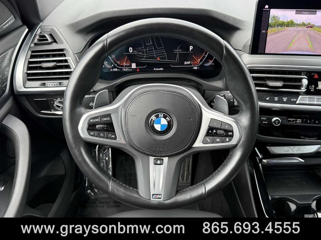 used 2024 BMW X3 car, priced at $46,995