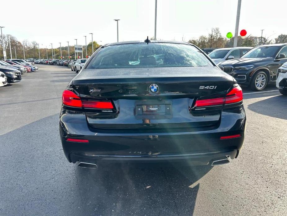 used 2022 BMW 540 car, priced at $43,895