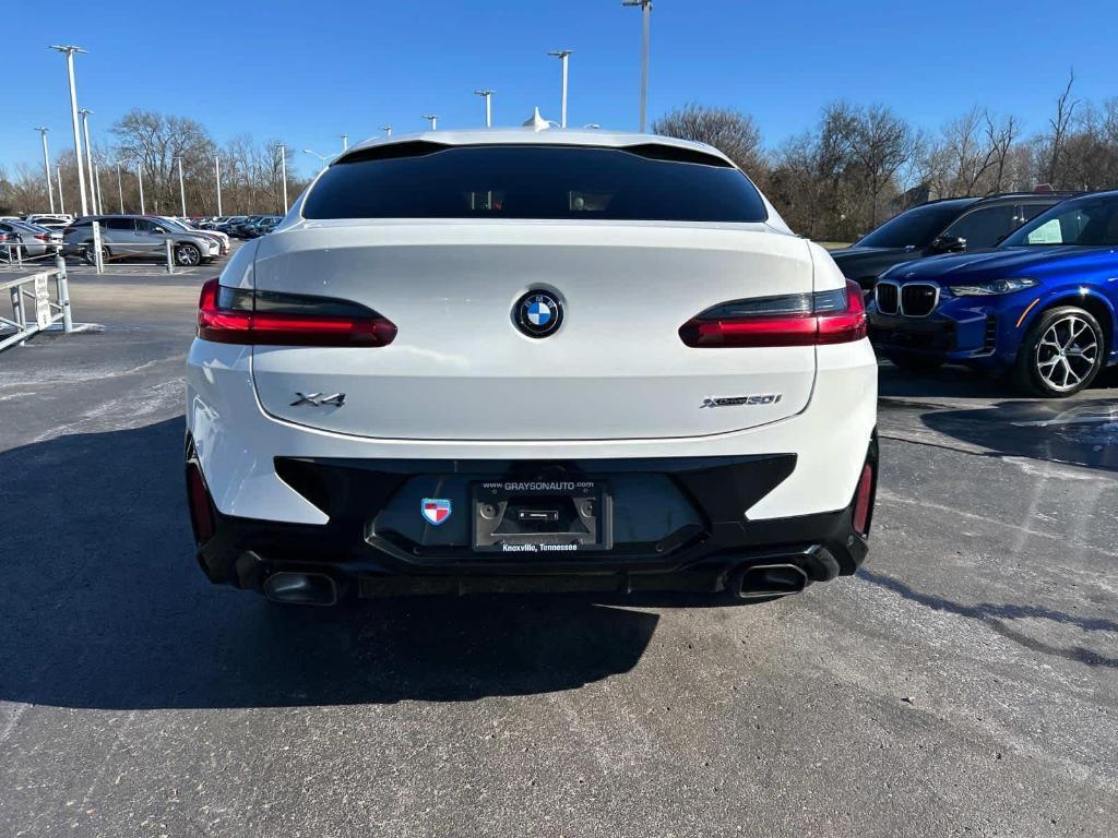 used 2024 BMW X4 car, priced at $47,995