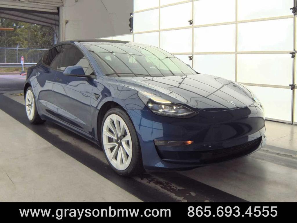 used 2021 Tesla Model 3 car, priced at $28,412
