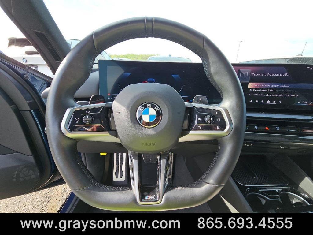 used 2024 BMW 530 car, priced at $53,421
